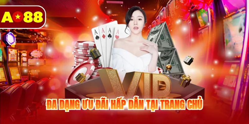 AO88 🎖️ Trang Đăng Nhập Chính Thức AO88.COM 2026 4 Đa dạng ưu đãi hấp dẫn tại trang chủ